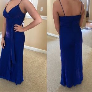 Elegant blue dress